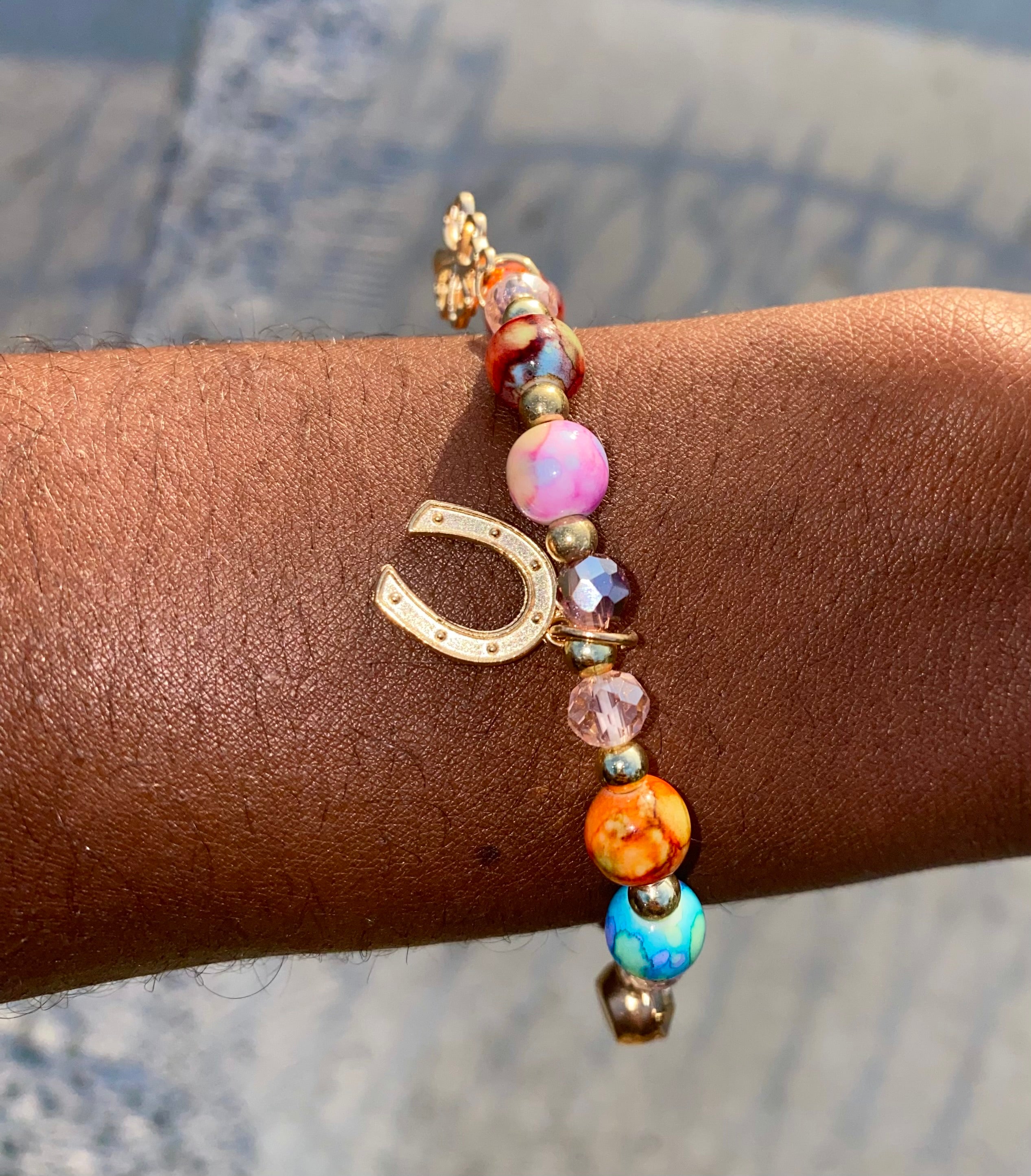 Lucki marble bracelets