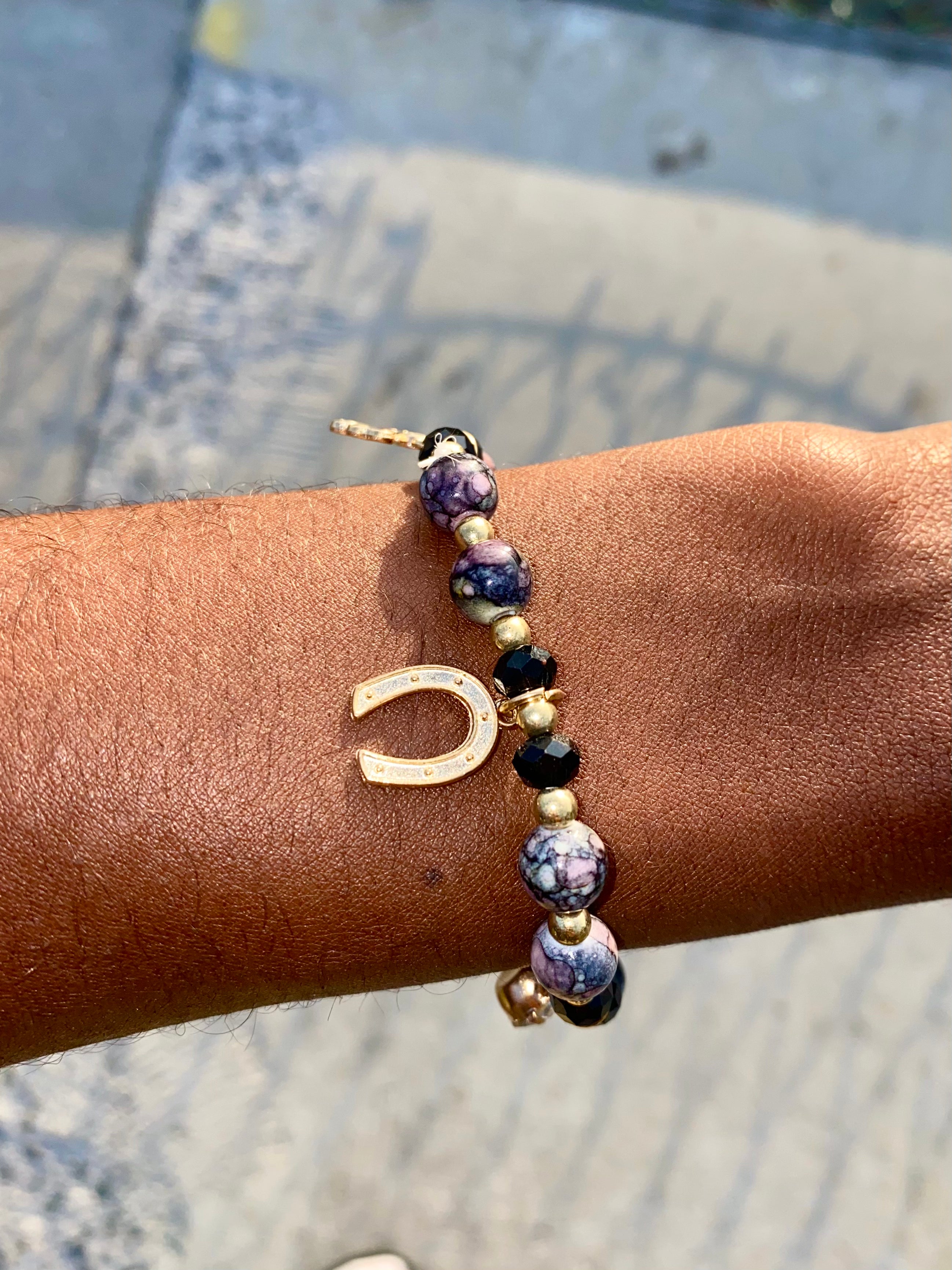 Lucki marble bracelets